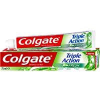 Los mejores  - Colgate Triple Acción Extra Fresh- Pasta de Dientes- blanqueador y frescor - 1 ud x 75 ml